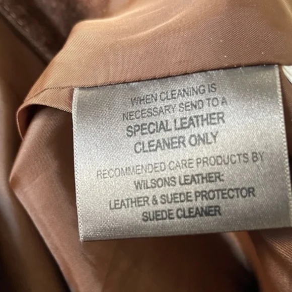 Wilsons Leather Brown Suede Jacket M (8/10) - Picture 6 of 6